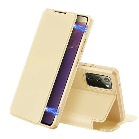 Dux Duci̇s Sm Note 20 Kılıf Kapaklı Flip Cover Kılıf Skin Series Kılıf-(5775)