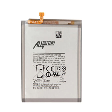 Ally Sm M20 Sm-M205F / M30 Sm-M305 Pil Batarya Eb-Bg580Abu-(5775)