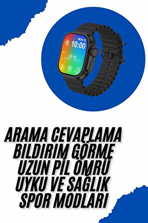 Akıllı Saat Sağlık Takibi Kalp Atışı Adımsayar Yeni Nesil Nefes Egzersizi