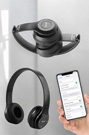 Ayarlanabilir Kafa Bandı Ile Yüksek Performanslı Bluetooth Kulaklık