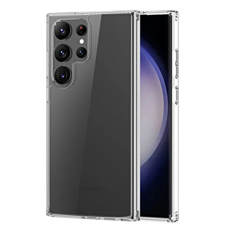 Dux Ducis Sm S23 Ulta Clin Series Shockproof Şeffaf Silikon Kılıf-(5775)
