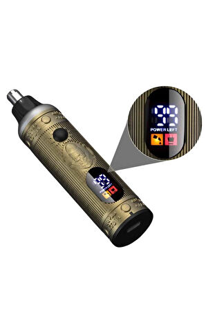 Profesyonel Saç Sakal Vücut Kulak Ve Burun Tıraş Makinesi 3 Başlıklı