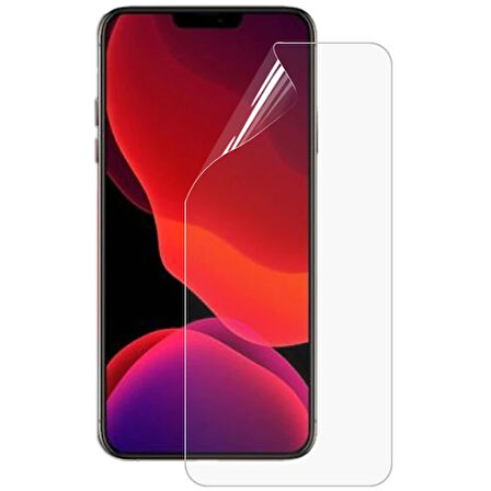 İphone 12 Mini 5.4 Full Kaplama Hidrojel Film Full Ekran Koruyucu-(5775)