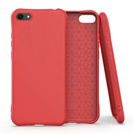 Ally Se3-Se2 İphone 8-7 Kılıf Shockproof Tpu Slim Silikon Kılıf-(5775)