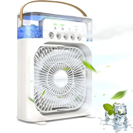 Hesaplidepom Taşınabilir Vantilatör Su Soğutmalı Masaüstü Usb Fan