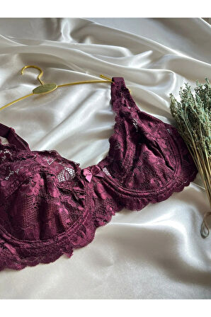 Dantelli Telli Şık Minimizer Toparlayıcı Sütyen