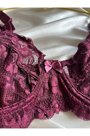 Dantelli Telli Şık Minimizer Toparlayıcı Sütyen