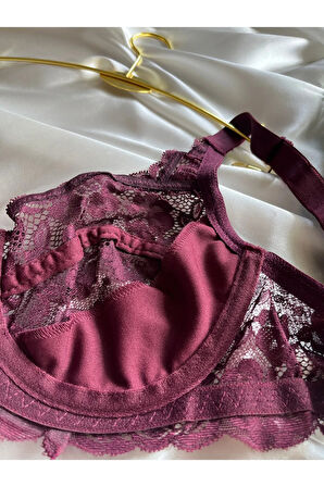 Dantelli Telli Şık Minimizer Toparlayıcı Sütyen