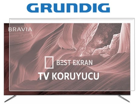 Grundig 75GQ650 TV EKRAN KORUYUCU - Grundig 75" inç 189cm QLED Ekran Koruyucu 75 GQ 650