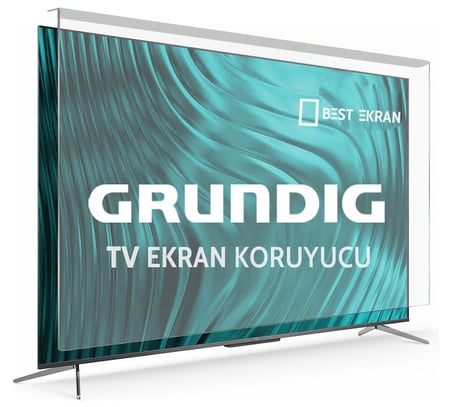 Grundig 75GQ650 TV EKRAN KORUYUCU - Grundig 75" inç 189cm QLED Ekran Koruyucu 75 GQ 650