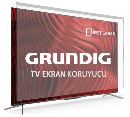 Grundig  55 GQ 650 Tv Ekran Koruyucu - Grundig 55" inç 139cm 4K QLED HD Google Smart LED TV  55GQ650
