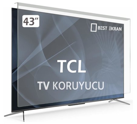 TCL 43S59K Tv Ekran Koruyucu - Tcl 43" inç 109 Ekran QLED Koruyucu