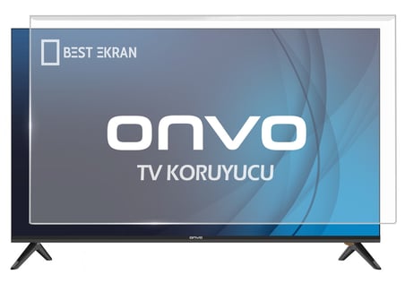 Onvo 43VQ80F3FA Tv Ekran Koruyucu - Onvo 43" inç 109 cm QLED Ekran Koruyucu