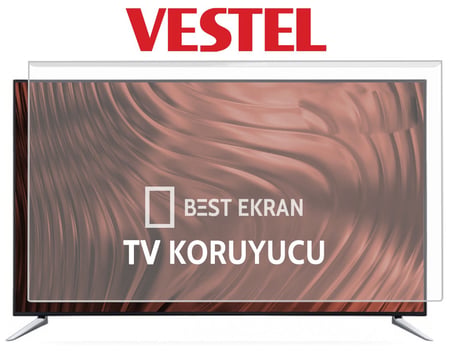 VESTEL 55OG9950 TV EKRAN KORUYUCU - Vestel 55" inç 139cm LED TV Kırılmaz Panel 
