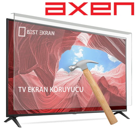 Axen AX43FMLN-W02S TV EKRAN KORUYUCU - Axen 43" inç 109cm Ekran Webos Qled Koruyucu