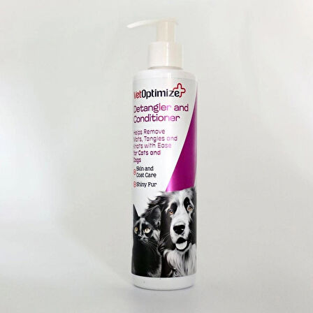 VetOptimize Detangler and Conditioner (Kedi ve Köpekler Nemlendirici ve Kıtık Açıcı Krem) 250 ML