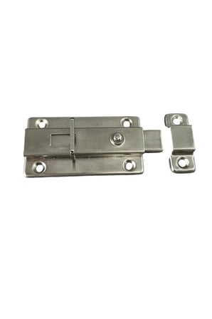 Paslanmaz Çelik Otomatik Sürgü Güvenlik Kapı Sürgüsü 7,5 Cm
