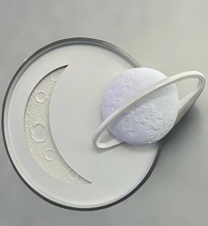 Hilal Ledli Kumandalı Tavan Avizesi 3 Işık Renk Tonu (Sarı, Beyaz ve Günışığı) Kumanda Ile Gece Modu