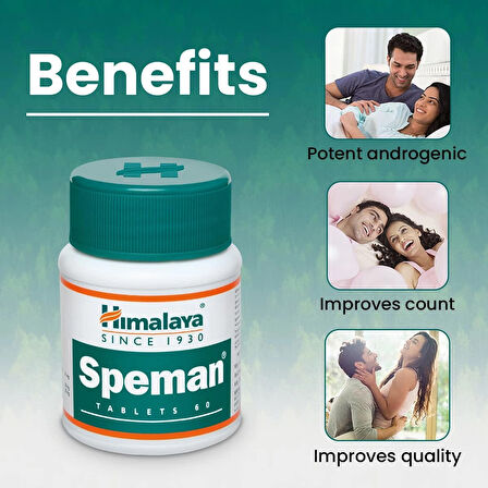 Himalaya Speman Tablet - 60 Tablet - ABD VERSİYON