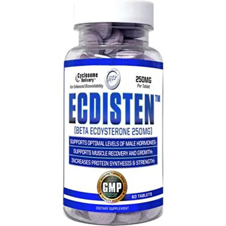 HiTech Pharmaceuticals Ecdısten Beta Ecdysterone 250 mg 60 Tablet