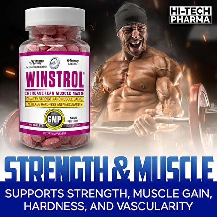 Hitech Winstrol Fat Burner Yağ yakıcı 90 Tablet