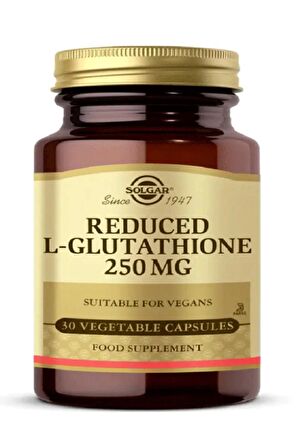 Solgar Reduced L Glutathione 250 Mg 30 Kapsül (REDUKET GLUTATYON)