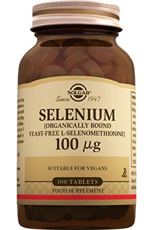 Selenium 100 Mcg 100 Tablet