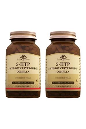 Solgar 5-HTP 100 Mg 30 Veg Kapsül-2 ADET-SKT:12/2024