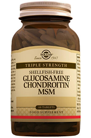 Solgar Glucosamine Chondroitin Msm 60 Tablet