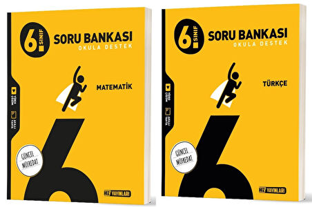 Hız 2026 6. Sınıf Matematik + Türkçe Soru Bankası Seti 2 Kitap