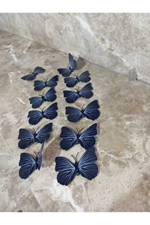 3D duvar dekorasyon kelebek buketlik kelebek 100 adet