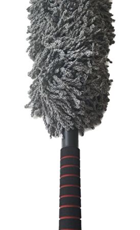 Point Mikrofiber Püsküllü Araba Yıkama Temizleme Fırçası Toz Alma Fırçası