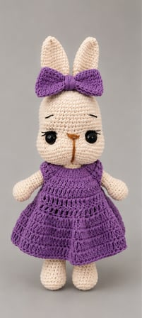 amigurimi tavşan oyuncak