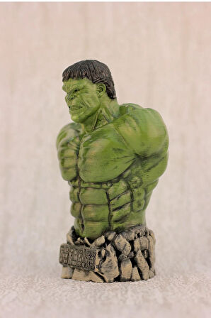 Marvel Comics Hulk Figürü Büst 10 cm.