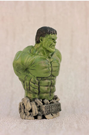 Marvel Comics Hulk Figürü Büst 10 cm.