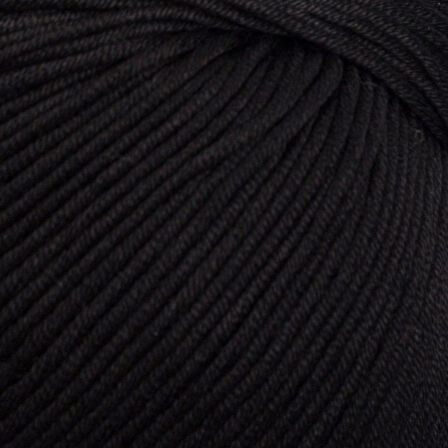 La Mia XL Mercerized Siyah El Örgü İpi - 1 - 33758