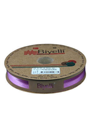 Biye Saten Katlı 068 Gül Kurusu 2 cm 25 Metre %100 Polyester