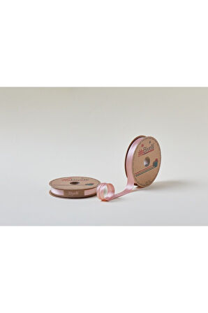 Biye Saten Katlı 097 Pudra 2 cm 25 Metre %100 Polyester