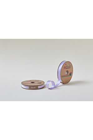 Biye Saten Katlı 009 Lila 2 cm 25 Metre %100 Polyester
