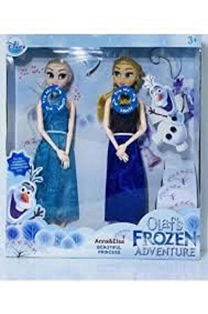 Frozen Bebek Müzikli Işıklı 2 li