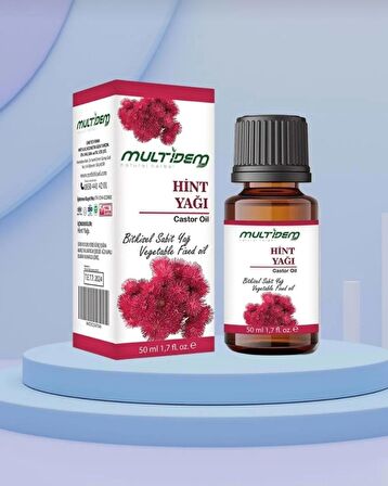 multidem Hint Yağı Soğuk Sıkım 50 Ml