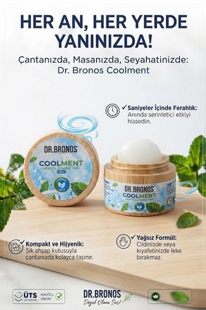 Hmd Bitkisel Coolment Doğal Kristal Mentol Taşı - Baş, Şakak, Boyun ve Ense İçin Ferahlatıcı ve Rahatlatıcı Bakım Taşı (Nane Yağı Özlü)