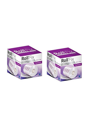 Roll Fix Tıbbi Esnek Flaster 10 CM x 10 M 2 Adet