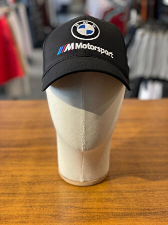 BMW Motorsport M3 Nakışlı Siyah Renk Unisex Pamuklu Cap Şapka