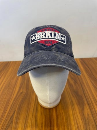 Brooklyn Nakış Vintage Yıkamalı Eskitme Unisex Cap Şapka