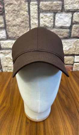 Basic Düz Sade Kahverengi Unisex Beyzbol Şapka Cap