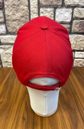 Basic Düz Sade Kırmızı Unisex Beyzbol Şapka Cap