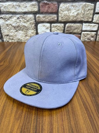 Hiphop Snapback Rapper Basket Baseball Drip Gri Cap Şapka