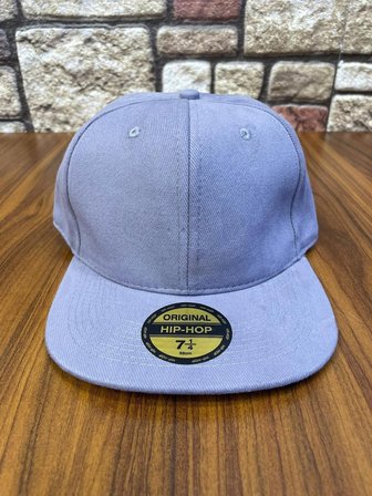 Hiphop Snapback Rapper Basket Baseball Drip Gri Cap Şapka