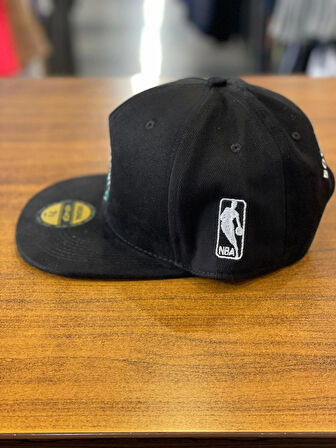 Boston Celtics NBA Nakışlı Unisex Siyah Renk Hip Hop Snapback Rapper Basket Cap Şapka